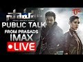 Saaho Public Talk LIVE from Prasads IMAX | Prabhas, Shraddha Kapoor, Sujeeth | TeluguOne