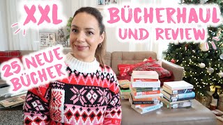 25 NEUE Bücher!📚• XXL Bücher Haul \u0026 Review zu meinen letzten Büchern✨•Maria Castielle