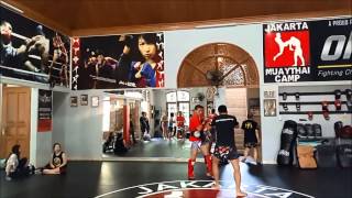 Kru Saeksan Tiger Muay Thai at Jakarta Muay Thai MMA