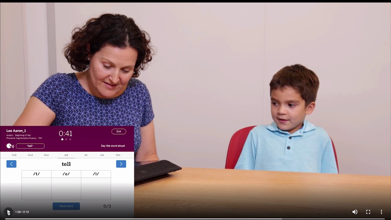 Mclass Assessment Administration Youtube