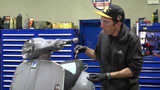 How to Flush the Brake System on a Vespa GTS