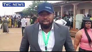 Ekiti governorship Election: TVC News Correspondent, Ademola Lawrence Gives Updates From Ifaki Ekiti