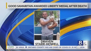 Good Samaritan honored after dying attempting to save others