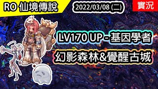 【RO實況# 159】 LV170UP 幻影森林\u0026覺醒古城 | 基因學者成長系列#5 | 戰死頭\u0026白騎套卡增傷 | TWRO 查爾斯伺服器 Ragnarok 仙境傳說