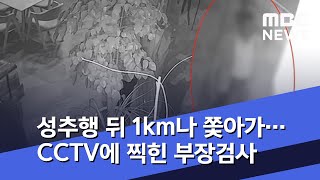 성추행 뒤 1km나 쫓아가…CCTV에 찍힌 부장검사 (2020.06.05/뉴스데스크/MBC)