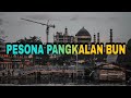 Kota Pangkalan Bun/Kabupaten Waringin barat 2021 (Drone View) perbandingan infrastruktur dan skyline