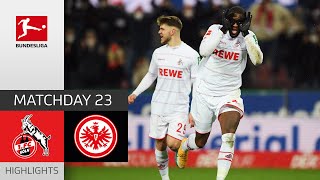 1. FC Köln - Eintracht Frankfurt 1-0 | Highlights | Matchday 23 – Bundesliga 2021/22