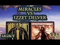 Jeskai Miracles vs Izzet UR Delver [MTG Legacy]