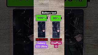 Samsung Galaxy S25 Ultra vs OnePlus 13 battery test!