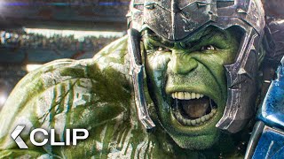 Hulk vs Thor Fight Movie Clip - Thor: Ragnarok (2017)