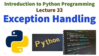Exception Handling in Python || Introduction to Python Programming| Python tutorial VTU syllabus