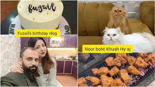 Noor aj boht Khush hai || Fuzail's birthday vlog