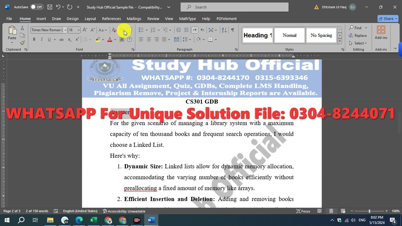 Cs301 Gdb Solution Spring 2024 Youtube Cs301 Gdb Solution Spring 2024 Youtube