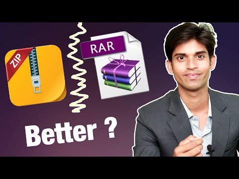 ZIP or RAR Which Is Better And Why? WinZip VS WinRAR