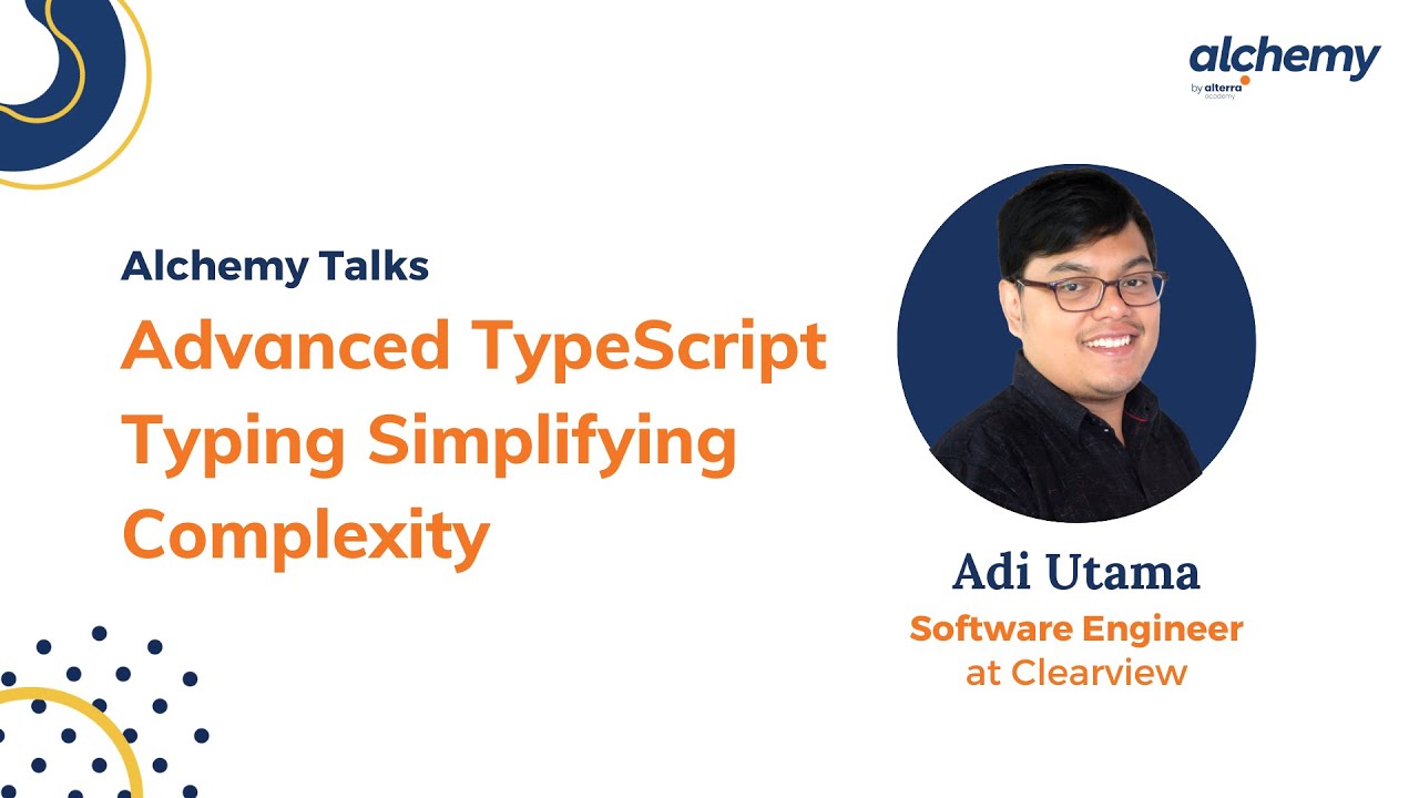 Advanced TypeScript Typing Simplifying Complexity By Adi Utama - YouTube