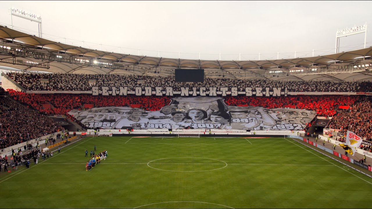 VfB Stuttgart - Karlsruher SC - Choreo - 19/20 Ultras Stuttgart ...