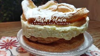 La famosa tarta Karpatka, de la tradición Polaca, tan deliciosa que no podrás dejar de prepararla.