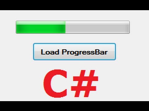 C# Tutorial 17: How to use Progress Bar and Button C# Tutorial 17: How to use Progress Bar and Button