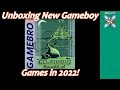 New Gameboy Games in 2022! - Gelatinous Humanity Lost Unboxing!