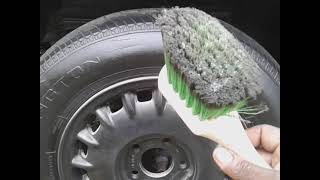 poorboys world natural look tire shine results are better with a brush order on amazon