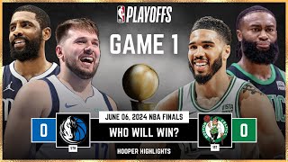 Boston Celtics vs Dallas Mavericks  Game 1 Highlights | Jun 6 | 2024 NBA Finals
