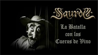 SAUROM - La Batalla con los Cueros de Vino (Videolyric Oficial)