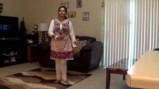 Tutorial of Bhoomi Pranam and Tatkaar in Kathak