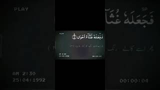 Surah Al-Aala Full II By Sheikh Shuraim With Arabic Text (HD)