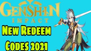 Genshin Impact new Redeem Codes February 2021