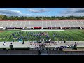 ABRHS Marching Band at USBands show at UMASS, 9/28/2024