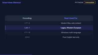 Python File Encoding: Stop Getting UnicodeDecodeError