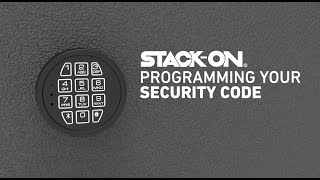 Programming Your Stack-On Standard and Backlit Keypads