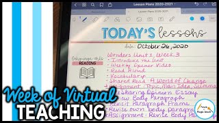 Week of Virtual Teaching | Teacher Vlog S4 E7