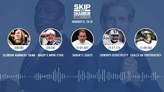 UNDISPUTED Audio Podcast (01.08.19) with Skip Bayless, Shannon Sharpe & Jenny Taft | UNDISPUTED