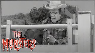 Herman and Grandpa Get Involved with Some Crazy Horse riding! | The Munsters