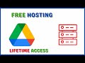 How to Host a website for free on google drive