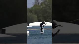 Shredding New Forest Cable Wakeboarding Park #wakeboard #flip #raley #wakeboarder #frontflip #180