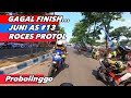 POV Gopro GAGAL FINISH DNF JUNI AS Kelas 125cc Road Race Kejurprov Probolinggo 2023