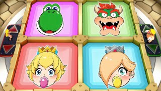 【スーパーマリオパーティスイッチ】ミニゲームマリオVsワリオVsピーチVsロゼッタ(最強CPU｢たつじん」)