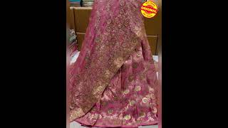 Bridal Kimkhab Khoobsurat Lahanga | Kimkhab Khoobsurat Garara | Kinkhab| Kumkhab Kundan work #vlog