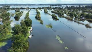 Loosdrechtse Plassen aan de Scheendijk bij Breukelen