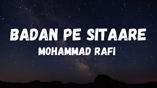 Badan Pe Sitaare (Lyrics) | Prince | Shammi Kapoor and Vyjantimala | Mohammad Rafi |Lyrical Music