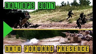 NATO: BALTIC Ops. 7-14-17. US Marines Storm Beach in Latvia - Canada-led Forces Defend Shores!