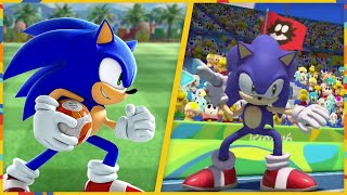 All 17 Events (Sonic gameplay) | Mario and Sonic at the Rio 2016 Olympic Games (Wii U)