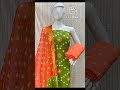 pure cotton bandhani dress material saree tour