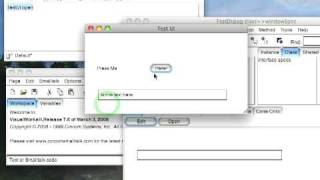 Using VisualWorks Dialog Boxes
