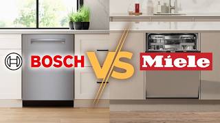 Bosch Benchmark vs. Miele G 7000 Dishwashers