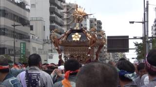 亀戸天神例大祭2016 町神輿渡御【両国連合】