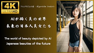 アルゴリズムの彩 -Algorithm Irodori- 「AIが描く美の世界：未来の日本人美女たち」