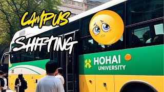 Hohai University Shifting from Changzhou, Jintan Campus to Nanjing, Jiangning Campus, China